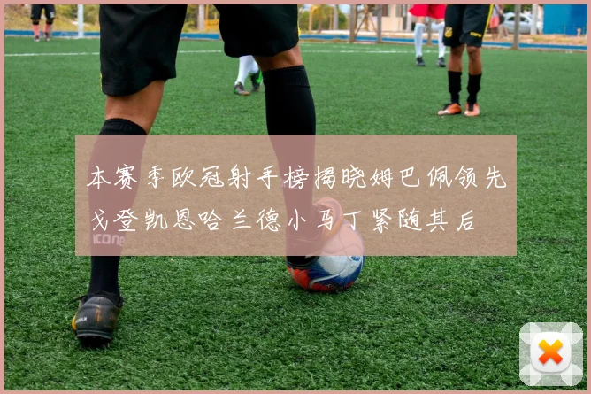 本赛季欧冠射手榜揭晓姆巴佩领先戈登凯恩哈兰德小马丁紧随其后