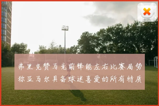 弗里克赞马竞前锋能左右比赛局势称亚马尔具备球迷喜爱的所有特质